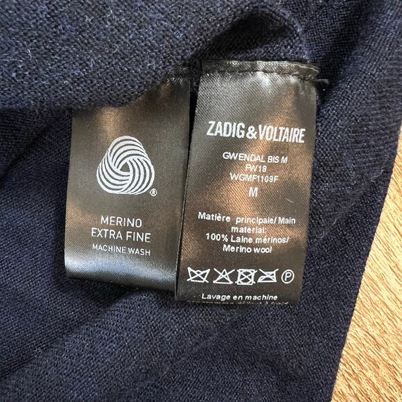 Zadig & Voltaire Rock Sweatshirt Crewneck - Picture 5 of 6